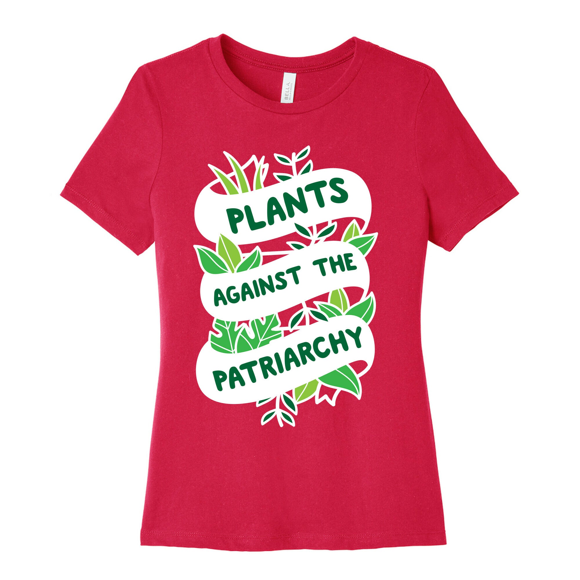 Plants Against The Patriarchy Women's Cotton Tee